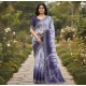 Generic Women's Georgette Striped Saree With Unstitched Blouse 5.5Mtr (Purple) Generic Women's Georgette Striped Saree With Unstitched Blouse 5.5Mtr (Purple)