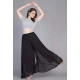 Generic Women's Pack of 1 Georgette Solid High Rise Wide Leg Flared Palazzo Pants with Elastic Waist (Black) Generic Women's Pack of 1 Georgette Solid High Rise Wide Leg Flared Palazzo Pants with Elastic Waist (Black)