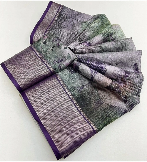 Generic Women's Cotton Silk Printed Saree With Unstitched Blouse 5.5Mtr (Multicolor) Generic Women's Cotton Silk Printed Saree With Unstitched Blouse 5.5Mtr (Multicolor)