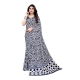 Generic Women's Georgette Printed Saree With Unstitched Blouse 5.5Mtr (Blue) Generic Women's Georgette Printed Saree With Unstitched Blouse 5.5Mtr (Blue)