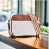 Generic Women's PU Leather Zipper Sling Bag