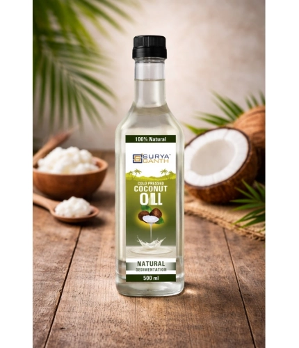 Generic Surya Ganth Cold Pressed Coconut Oil (Natural Sedimentation)