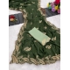 Generic Women's Chiffon Embroidered Saree With Unstitched Blouse 5.5Mtr (Green) Generic Women's Chiffon Embroidered Saree With Unstitched Blouse 5.5Mtr (Green)