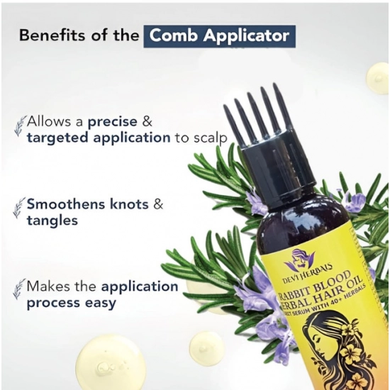 Generic Devi Herbels Rabbit Blood Herbal 100 ML Hair Oil - Men's And Women's Hair Growth Oil Generic Devi Herbels Rabbit Blood Herbal 100 ML Hair Oil - Men's And Women's Hair Growth Oil