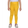 Generic Girl's Cotton Lycra Solid Elasticated Leggings (Yellow) Generic Girl's Cotton Lycra Solid Elasticated Leggings (Yellow)