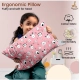 Generic Soft Plush Printed Baby Infant Pillow for Kids Age 1 To 5 Years (Pink)