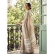 Generic Women's Linen Striped Saree With Unstitched Blouse 5.5Mtr (Lite Brown) Generic Women's Linen Striped Saree With Unstitched Blouse 5.5Mtr (Lite Brown)