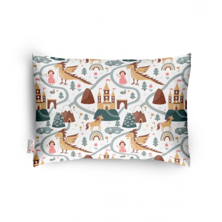 Generic Soft Plush Printed Baby Infant Pillow for Kids Age 1 To 5 Years (Multicolor)