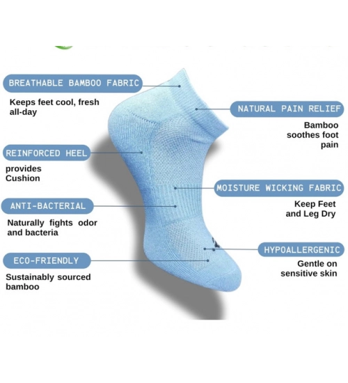 Generic 3_Pair Set Unisex Casual Cotton Printed Low Cut Socks (Multicolor)
