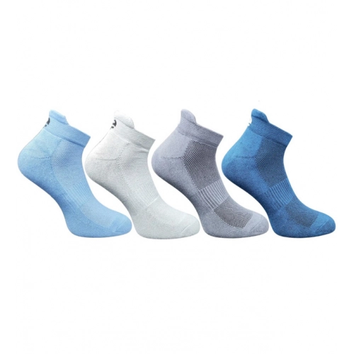 Generic 4_Pair Set Unisex Casual Cotton Printed Ankle Length Socks (Multicolor)