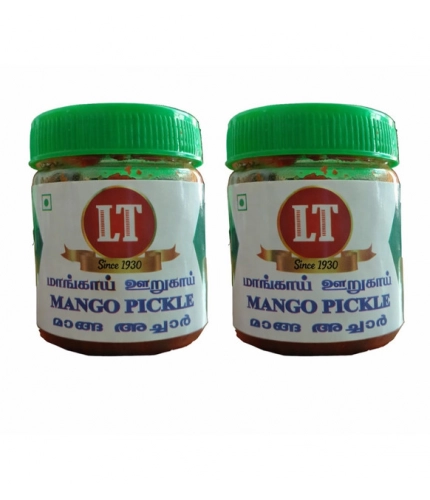 Generic Pack of_2 500GM LT Mango Pickle Traditional Digestive Side Dish (Red)