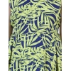 Generic Girl's Polyester Crepe & Net Printed Sleeveless Dress (Yellow-Blue) Generic Girl's Polyester Crepe & Net Printed Sleeveless Dress (Yellow-Blue)