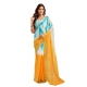 Generic Women's Faux Linen Abstract Print Ready to wear Saree With Unstitched Blouse 5.5Mtr (Multicolor) Generic Women's Faux Linen Abstract Print Ready to wear Saree With Unstitched Blouse 5.5Mtr (Multicolor)