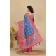 Generic Women's Cotton Silk Printed Saree With Unstitched Blouse 5.5Mtr (Blue) Generic Women's Cotton Silk Printed Saree With Unstitched Blouse 5.5Mtr (Blue)