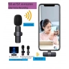 Generic Plastic K9 Microphone, Digital Mini Portable Recording Clip Mic with Receiver