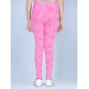 Generic Girl's Cotton Lycra Printed Elasticated Leggings (Pink) Generic Girl's Cotton Lycra Printed Elasticated Leggings (Pink)