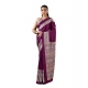 Generic Women's Satin Crepe Printed Saree With Unstitched Blouse 5.5Mtr (Purple) Generic Women's Satin Crepe Printed Saree With Unstitched Blouse 5.5Mtr (Purple)