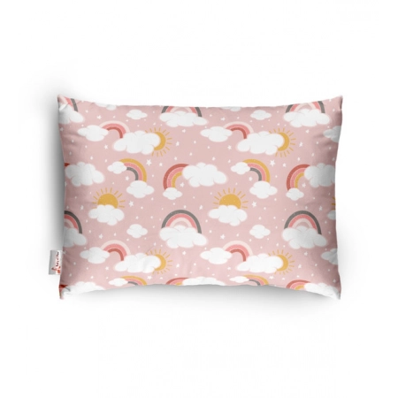 Generic Soft Plush Printed Baby Infant Pillow for Kids Age 1 To 5 Years (Pink)