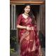 Generic Women's Cotton Silk Printed Saree With Unstitched Blouse 5.5Mtr (Maroon) Generic Women's Cotton Silk Printed Saree With Unstitched Blouse 5.5Mtr (Maroon)