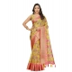 Generic Women's Cotton Silk Floral Printed Saree With Unstitched Blouse 5.5Mtr (Yellow) Generic Women's Cotton Silk Floral Printed Saree With Unstitched Blouse 5.5Mtr (Yellow)