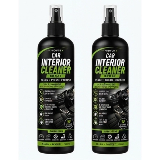 Generic Pack of 2 Car Interior Cleaner Liquid Spray Bottles 100 ML
