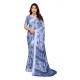 Generic Women's Georgette Printed Saree With Unstitched Blouse 5.5Mtr (Light Blue) Generic Women's Georgette Printed Saree With Unstitched Blouse 5.5Mtr (Light Blue)