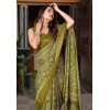 Generic Women's Cotton Silk Printed Saree With Unstitched Blouse 5.5Mtr (Green) Generic Women's Cotton Silk Printed Saree With Unstitched Blouse 5.5Mtr (Green)
