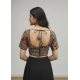 Generic Women's Crepe Position Print V Neck Short Sleeve Readymade Blouse (Black 38 Ready , Alterable 36–40)-PID65821 Generic Women's Crepe Position Print V Neck Short Sleeve Readymade Blouse (Black 38 Ready , Alterable 36–40)-PID65821