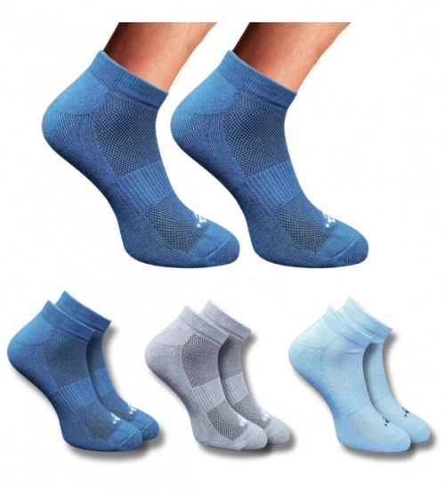 Generic 3_Pair Set Unisex Casual Cotton Printed Low Cut Socks (Multicolor)