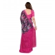 Generic Women's Georgette Printed Saree With Unstitched Blouse 5.5Mtr (Blue) Generic Women's Georgette Printed Saree With Unstitched Blouse 5.5Mtr (Blue)