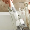 Generic TPR-Plastic Solid Electric Liquid Soap Dispensing Cleaning Brush with Handle (Grey-White) Generic TPR-Plastic Solid Electric Liquid Soap Dispensing Cleaning Brush with Handle (Grey-White)