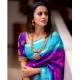 Generic Women's Soft Litchi Silk Jacquard Work Saree With Unstitched Blouse 5.5Mtr (Purple) Generic Women's Soft Litchi Silk Jacquard Work Saree With Unstitched Blouse 5.5Mtr (Purple)