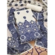 Generic Women's Banarasi Silk Printed Unstitched Salwar Suit Material With Dupatta (Navy Blue, 3Mtrs) Generic Women's Banarasi Silk Printed Unstitched Salwar Suit Material With Dupatta (Navy Blue, 3Mtrs)