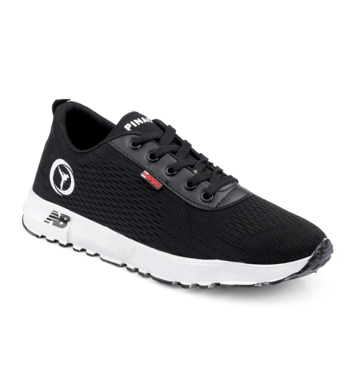Generic Men's Casual Mesh Lace-ups Casual Shoes (Black)