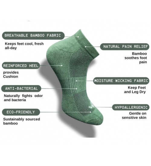 Generic 3_Pair Set Unisex Casual Cotton Printed Low Cut Socks (Multicolor)
