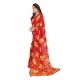 Generic Women's Georgette Printed Saree With Unstitched Blouse 5.5Mtr (Orange) Generic Women's Georgette Printed Saree With Unstitched Blouse 5.5Mtr (Orange)