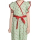 Generic Girl's Rayon Printed Flutter Jumpsuit (Green) Generic Girl's Rayon Printed Flutter Jumpsuit (Green)