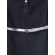 Generic Girl's Denim Lycra Ribbed Elasticated Dress with Belt (Navy Blue-White) Generic Girl's Denim Lycra Ribbed Elasticated Dress with Belt (Navy Blue-White)