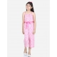 Generic Girl's Rayon Flamingo Print Sleeveless Jumpsuit (Pink) Generic Girl's Rayon Flamingo Print Sleeveless Jumpsuit (Pink)
