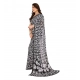 Generic Women's Georgette Printed Saree With Unstitched Blouse 5.5Mtr (Black) Generic Women's Georgette Printed Saree With Unstitched Blouse 5.5Mtr (Black)