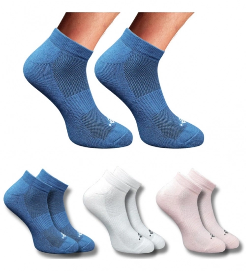Generic 3_Pair Set Unisex Casual Cotton Printed Low Cut Socks (Multicolor)