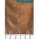 Generic Women's Banarasi Silk Printed Saree With Unstitched Blouse 5.5Mtr (Green)