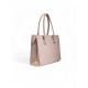 Generic Women's Polyurethane Croco Shoulder Tote Bag (Beige)