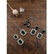 Generic Women's Brass Silver Plated Pendant Set (Green) Generic Women's Brass Silver Plated Pendant Set (Green)