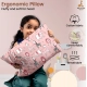 Generic Soft Plush Printed Baby Infant Pillow for Kids Age 1 To 5 Years (Pink)