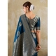 Generic Women's Silk Blend Printed Saree With Unstitched Blouse 5.5Mtr (Teal Blue) Generic Women's Silk Blend Printed Saree With Unstitched Blouse 5.5Mtr (Teal Blue)