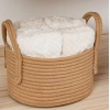 Generic Cotton Pack Of_1 Basket 7x5 Inch Storage Basket For Clothes (Beige) Generic Cotton Pack Of_1 Basket 7x5 Inch Storage Basket For Clothes (Beige)
