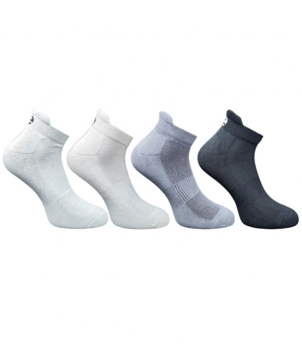 Generic 4_Pair Set Unisex Casual Cotton Printed Ankle Length Socks (Multicolor)