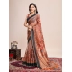 Generic Women's Semi Cotton Digital Print Saree With Unstitched Blouse 5.5Mtr (Orange) Generic Women's Semi Cotton Digital Print Saree With Unstitched Blouse 5.5Mtr (Orange)