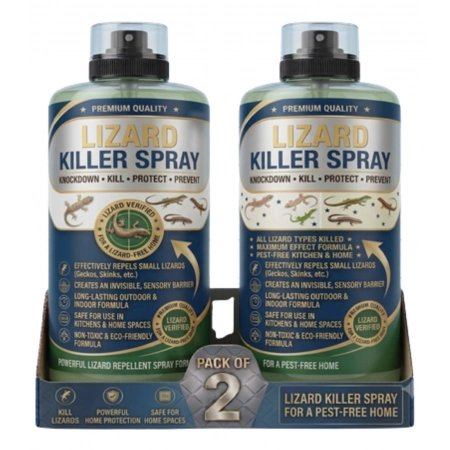 Generic Pack of 2 Lizard Killer Liquid Spray Bottles 100 ML